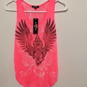 NWT Ransom Small Hot Pink tank